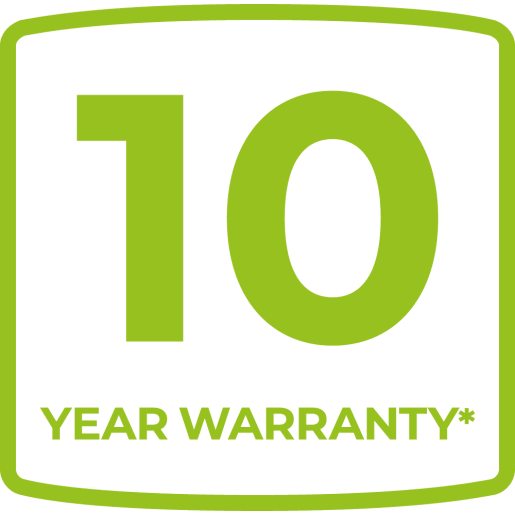 10 year warranty