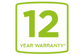 12 Year Warranty